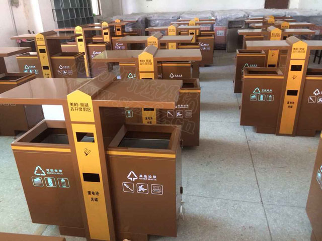 烤漆垃圾桶生產(chǎn)工藝？與噴漆垃圾桶區(qū)別