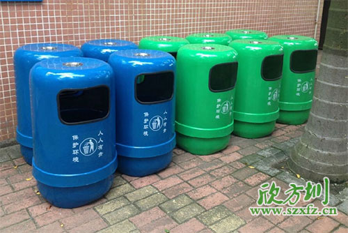 貴陽市政玻璃鋼果皮箱，來自欣方圳
