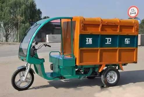 三亞街道上的垃圾箱將被取消，實施三輪電動車定時上門收集！